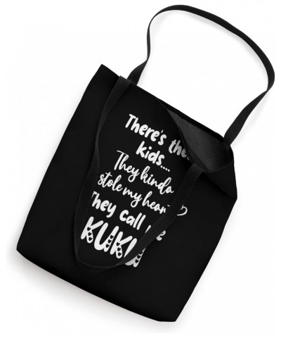 Hawaii Hawaiian Grandma Grandmother These Kids Call Me Kuku Tote Bag $12.90 Totes