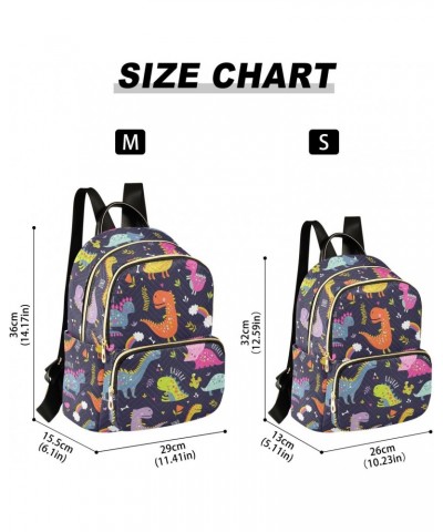 Dinosaurs Fashion Backpack Purse for Women Multipurpose Casual Daypack with Multi Pockets & Secured Zipper Ladies Handbag for...