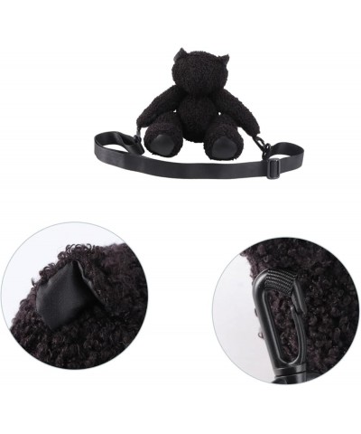 2 Pcs Plush Victory Bear Bag Mini Crossbody Bags Toys Single-shoulder Bag De Porristas Mini Crossbody Black $9.43 Crossbody Bags