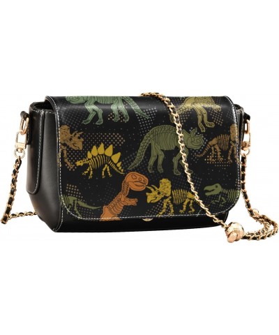 Dinosaur Hawling Womens Crossbody Bag Womens Waterproof Shoulder Bag with Credit Card Slots Sport Sling Bag $23.99 Crossbody ...