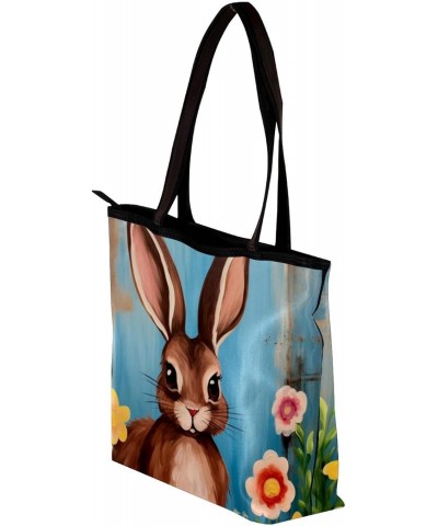 The Tote Bag For Women,Purses For Women,Handbags For Women,Bunny Easter Bunny Handbags $14.36 Totes