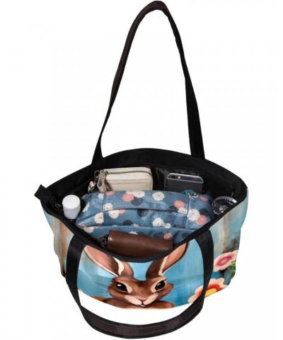 The Tote Bag For Women,Purses For Women,Handbags For Women,Bunny Easter Bunny Handbags $14.36 Totes