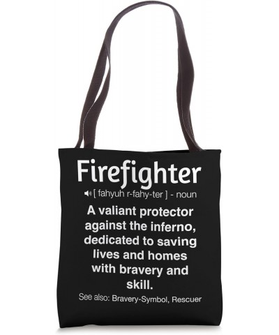 Funny Firefighter Tote Bag $11.20 Totes