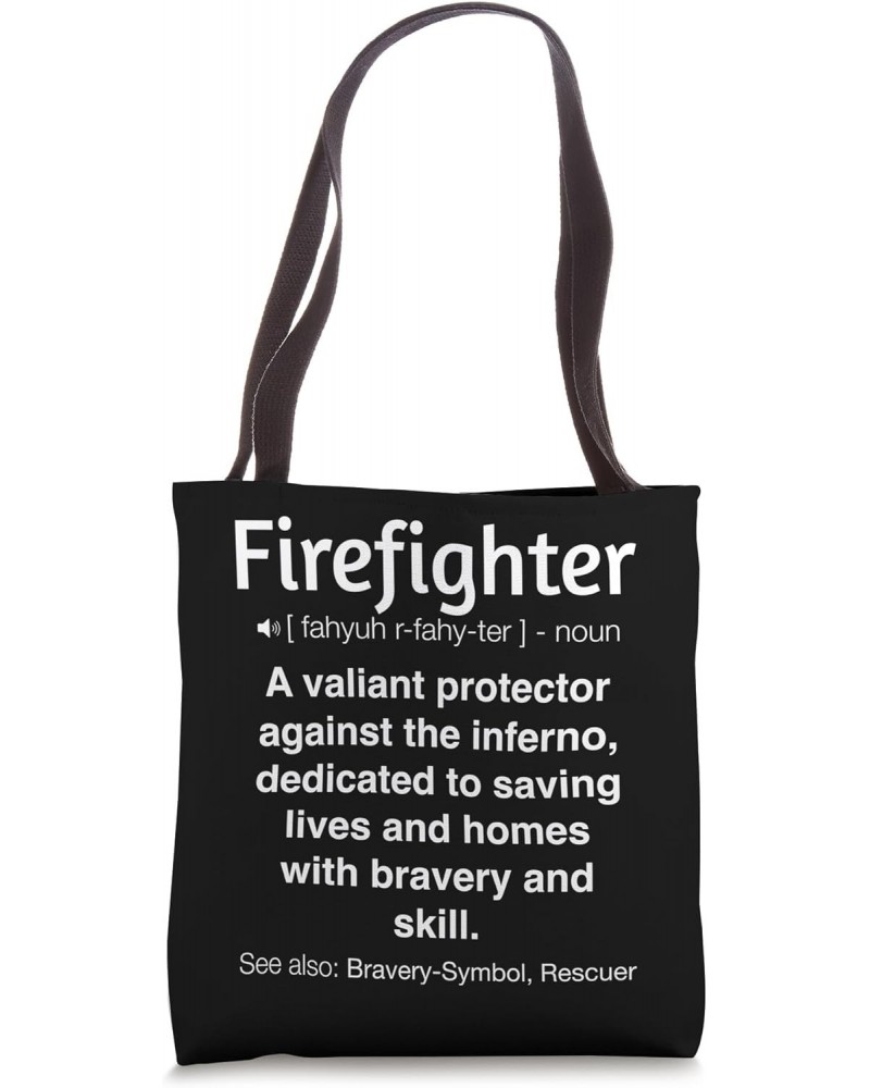 Funny Firefighter Tote Bag $11.20 Totes