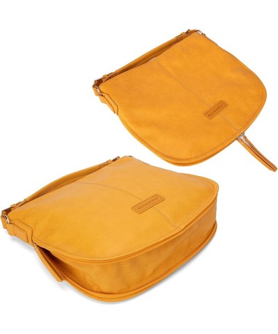 Hobo Bags for Women Shoulder Purses and Handbags Classic Lemon Yellow $12.76 Totes