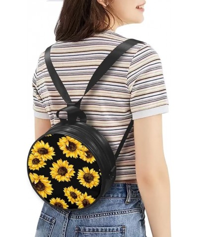 Crossbody Bags for Women,Phone Bag, Round Backpack Messenger Shoulder Bag Cash Handbag Wallet Purse Cactus $13.72 Backpacks