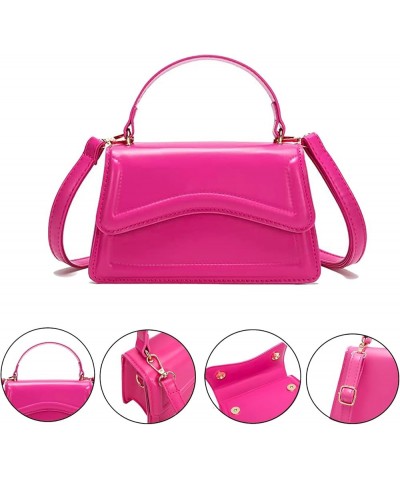 The Tote Bag for Women Dupes Mini Leather Tote Bag Small Purse Personalized Crossbody Handbags Pink Purse $15.98 Totes