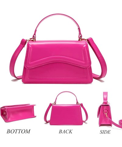 The Tote Bag for Women Dupes Mini Leather Tote Bag Small Purse Personalized Crossbody Handbags Pink Purse $15.98 Totes