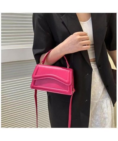 The Tote Bag for Women Dupes Mini Leather Tote Bag Small Purse Personalized Crossbody Handbags Pink Purse $15.98 Totes