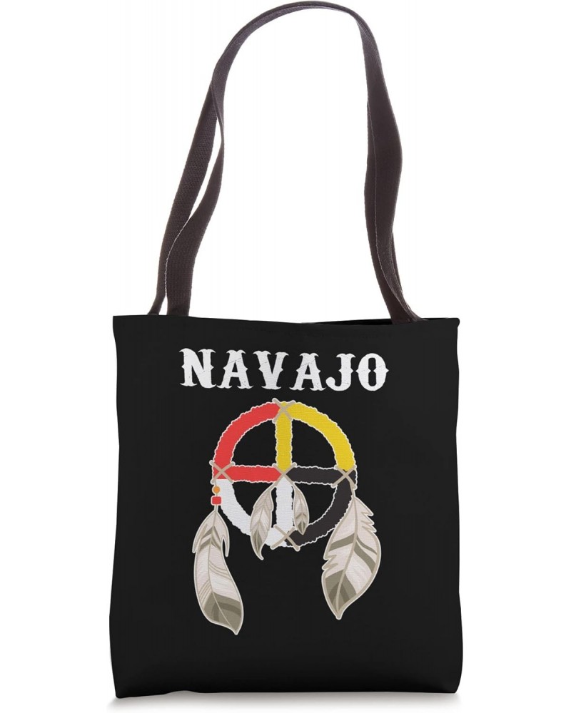 Navajo Nation Navajoland Native American Medicine Wheel Tote Bag $13.34 Totes