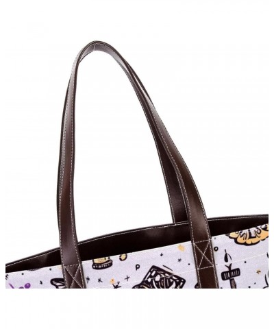 The Tote Bag For Women,Tote Bag With Zipper,Canvas Tote Bag,Cartoon Hand Eye Abstract Handbags $19.96 Totes