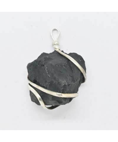 Natural Rough Black Onyx Wire Wrapped Crystal Stone Tumble with Free Velvet Pouch Black Obsidian $10.59 Clutches