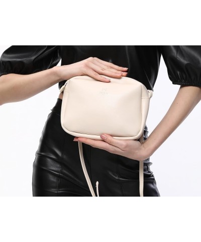 Chic Crossbody bags for Women: Vegan Leather Small Purse with Adjustable Strap & Zip Closure Latte $13.97 Crossbody Bags