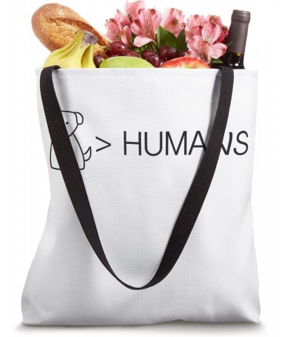 Dogs Humans Tote Bag $13.15 Totes