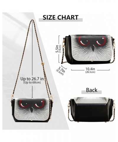 Crossbody Bags for Women Trendy Women's Black Shoulder Bag Small PU Leather Flap Cross Body Bag Handbags Pattern22 $20.49 Cro...