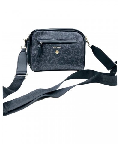 Roma Teodosia Daily Women Shoulder Bag Small Pvc/Pu Bentd8045Wzt Black 005 Black/Black, Black/Black $39.01 Crossbody Bags