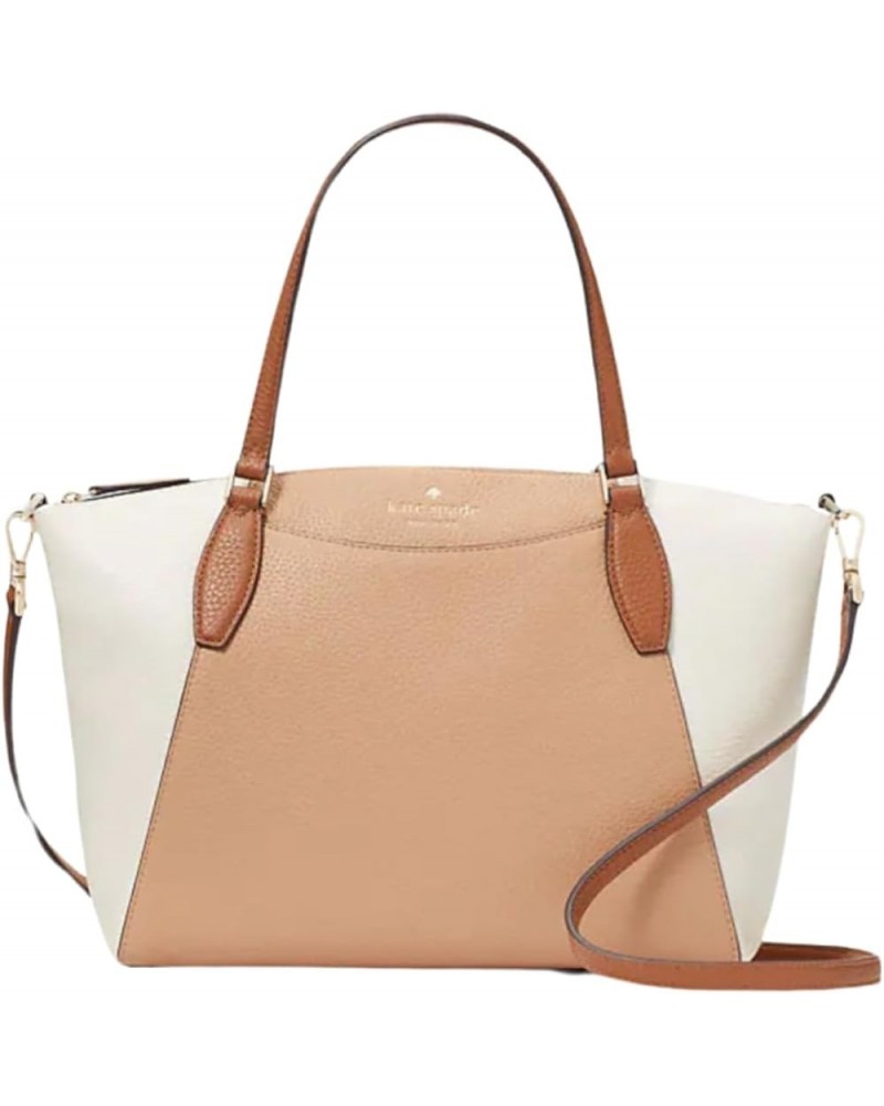 Wkr00240 Monica Satchel Light Fawn, Multi $54.36 Crossbody Bags