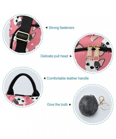 Dog Pink Backpack Purse for Women Anti Theft Fashion Backpack Lightweight Handbags Casual Purse for Camping Trip Ladies $18.0...