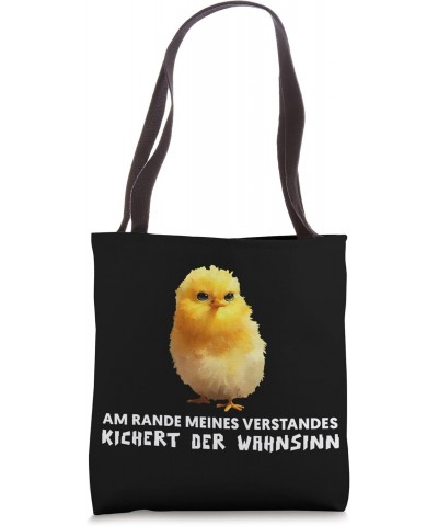 At the edge of my mind the madness giggles grumpy Chicken Tote Bag $15.00 Totes