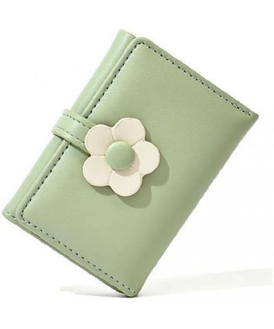 Small Women Cute Flowers Wallet Trifold Wallet Travel Wallet Credit Card Holder Wallet ID Card Holder Wallet Mini Wallet (But...