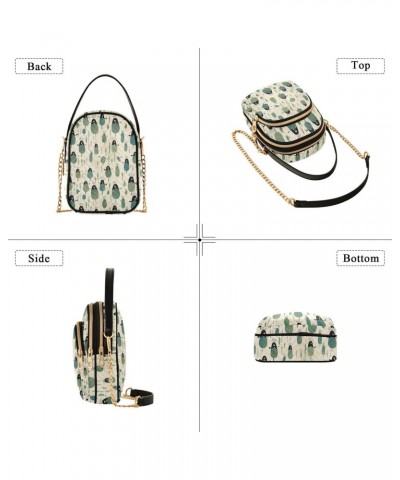 Birds in The Woods Crossbody Bags for Women Multi Pocket Shoulder Handbags with Adjustable Strap $11.44 Crossbody Bags