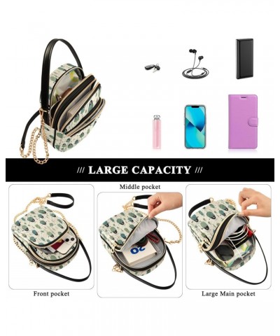 Birds in The Woods Crossbody Bags for Women Multi Pocket Shoulder Handbags with Adjustable Strap $11.44 Crossbody Bags