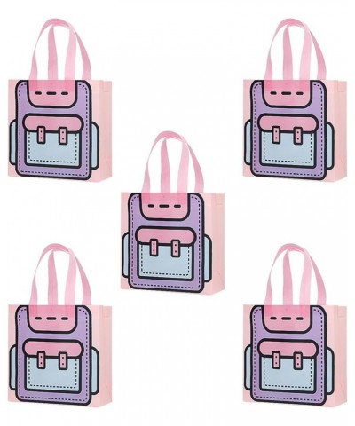 Cartoon Print Bag Gift Handbag 5 Pcs Handbags Wide Straps Large Pink $5.11 Handbags