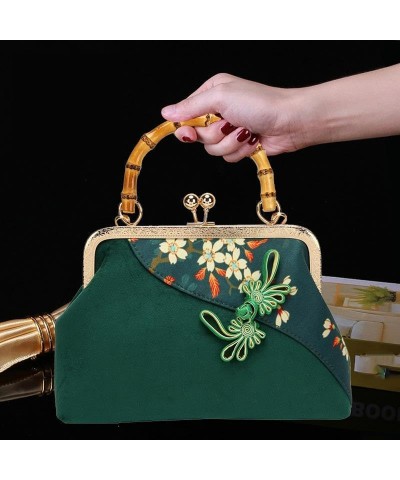 Lock Shell Vintage Chain Women's Handbags Purses Bamboo Wood Hand Bags Bag Women Shoulder Crossbody Bags Bags Onecolor $26.79...