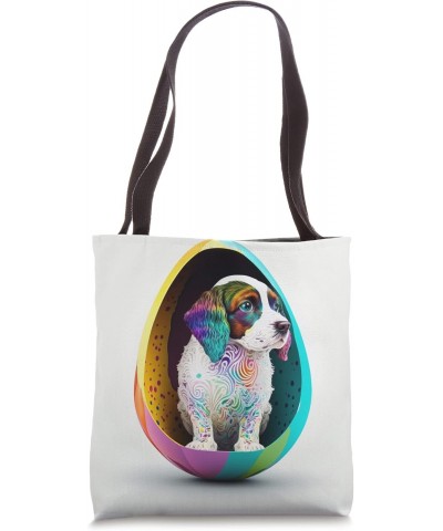 Funny dog in the egg Design dog owner Humor Sarcastic puppie Tote Bag $9.47 Totes