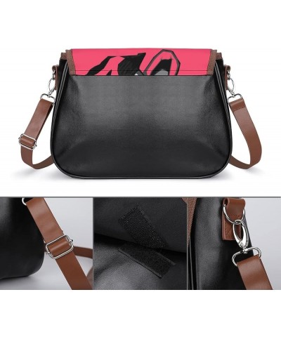 Fashion Crossbody Bags Women's Shoulder Bags Classic City Leather Satchels Hobo Bags Rabbit Green Color4 $25.46 Hobo Bags