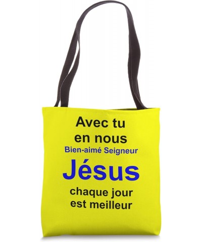 Beloved Lord Jesus: Multilingual Series (French version) Tote Bag $10.50 Totes