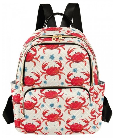 4cute Crab Backpack Purse for Women Small Travel Bag Fashion Daypack M 202a4563 S(10.23"x5.11"x12.59") 202a4563 $19.27 Backpacks