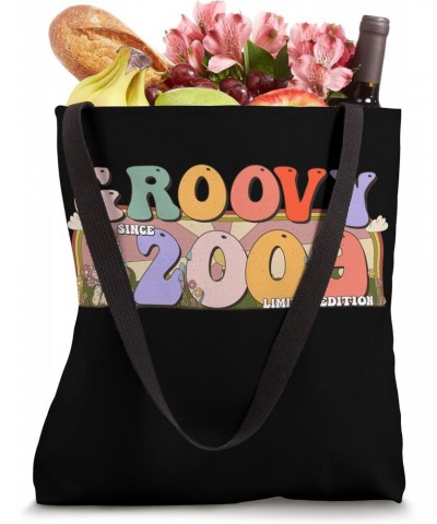 Groovy Since 2009 Retro Hippie 14th Birthday Tote Bag $13.39 Totes