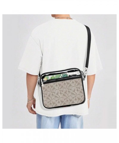 Large Fashion Shoulder Bag Transparent Crossbody Bag With Adjustable Strap Color940 $16.77 Totes