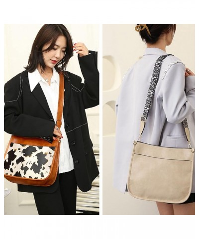 Crossbody Bags for Women Leather Hobo Shoulder Bag Tote Purses Handbag Satchel Bag Macaron Green $17.21 Crossbody Bags