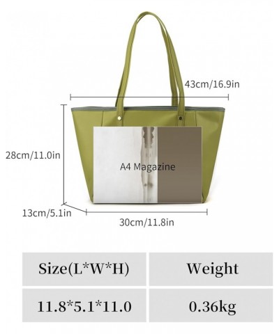 Tote Bag for Women Nylon Multi Pockets Shoulder Bags Large Capacity Work Bags Travel Purses and Handbags (Black) Yellow $26.2...