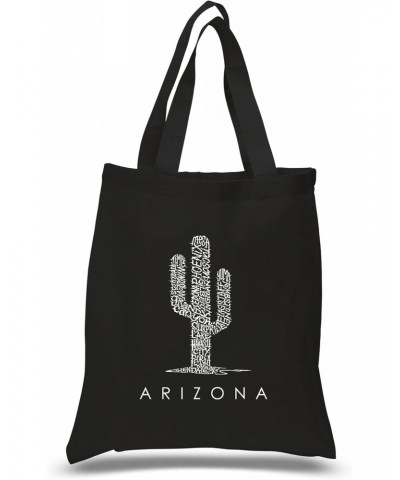 Word Art S Tote Bag - Arizona Cities- Black $8.79 Totes