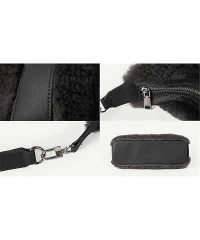 Fuzzy Hobo Bags for Women Vintage Shoulder Bag for Women Chic Handbag Evening Bag for Travel Shopping Wedding 2023 Black $25....