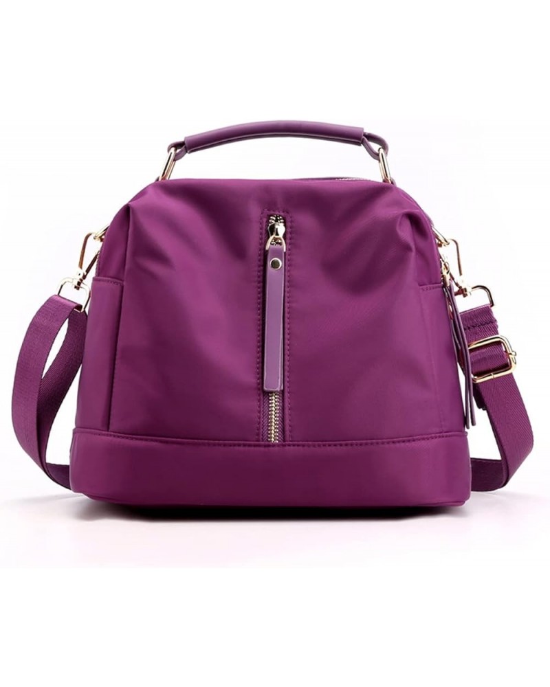 Crossbody Purse Bag for Women Shoulder Bag Multi Pocket Zipper Purse,Trendy Design Handbags Z-purple $14.74 Crossbody Bags