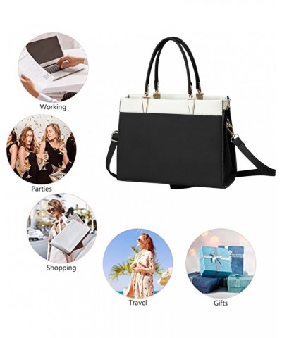 Women Colorblock Design Handbag Waterproof Large Capacity Leather Crossbody Bag Shoulder Handbag Mini Handbag Khaki $29.77 Sh...