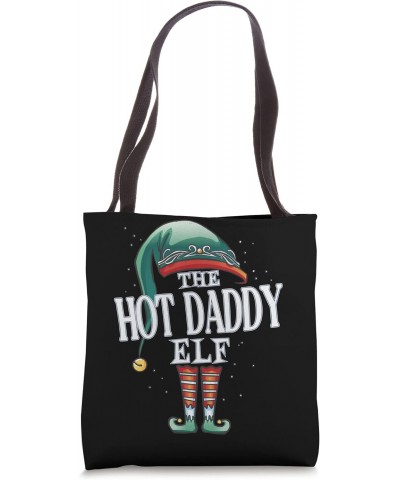 Hot Daddy Elf Christmas Group Xmas Pajama Party Tote Bag $10.49 Totes