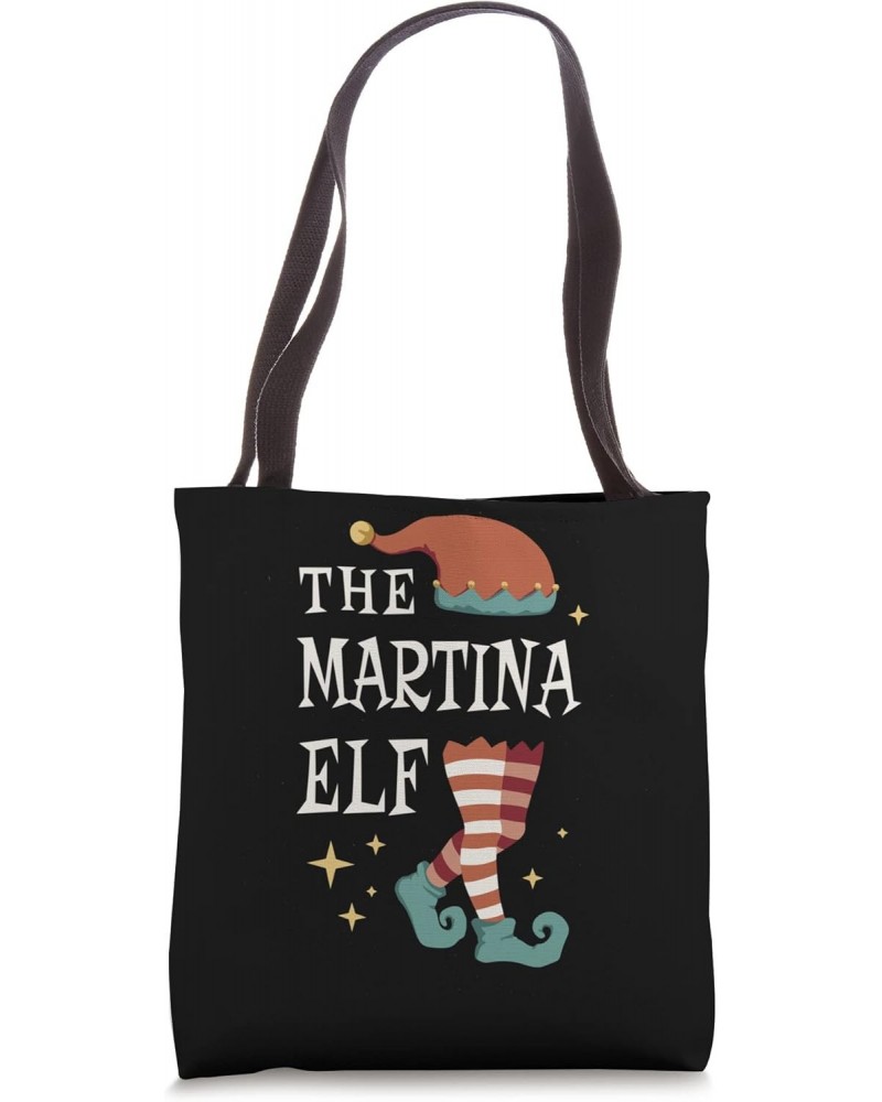 The Martina Elf - Christmas Pajama for Martina Tote Bag $13.36 Totes