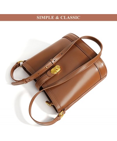 Bucket Bag for Women, Classic Zipper Crossbody Bags Genuine Leather Shoulder Bags Multi-Pocket Ladies Handbag Purses Yellow $...