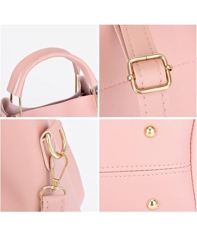 Shoulder Bags For Women Fashion Tote Handbag Crossbody Bag Card Holder Outdoor Office Shopping Embossed PU Leather 4 Pcs Set ...