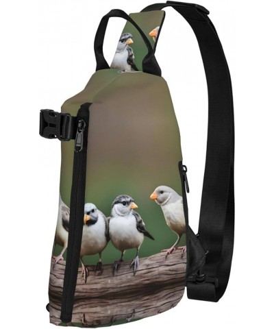 print Sling Bag,Multipurpose Travel Bag, Anti Theft Crossbody Sling Backpack, Casual Daypack-baseball and Gloves Three Birds ...