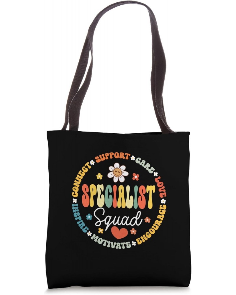 Specialist Squad School Support Team Reading Teacher Tote Bag $15.12 Totes