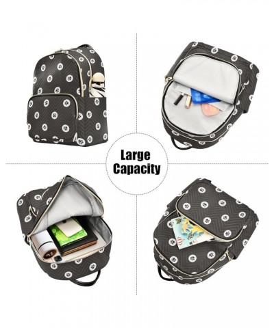 Travel Backpack Purse for Women Fashion Anti-theft Work Casual Dog Paw Polka Dot Daypack Shoulder Bag Medium Size Medium $18....