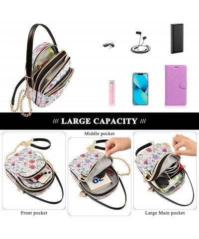 Small Crossbody Bag for Women with Compartments,Long Strap Crossbody Purse Polyester Phone Purse Wallet 2 $9.84 Crossbody Bags