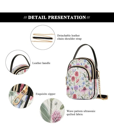 Small Crossbody Bag for Women with Compartments,Long Strap Crossbody Purse Polyester Phone Purse Wallet 2 $9.84 Crossbody Bags