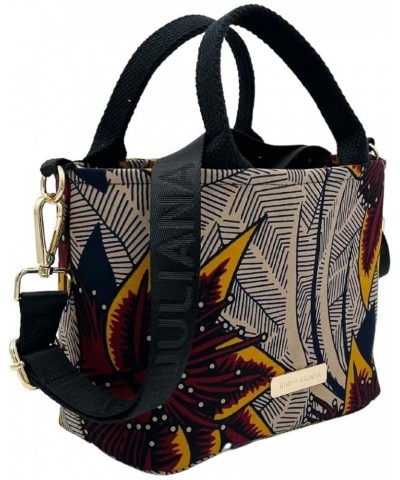 Mini Eden Tote - Handmade Handbags for Women - Small Tote Bag with Detachable Straps - Made of African Wax Cotton Floral $94....